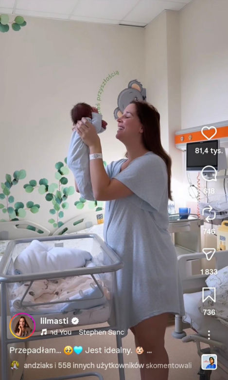 Lil Masti urodziła