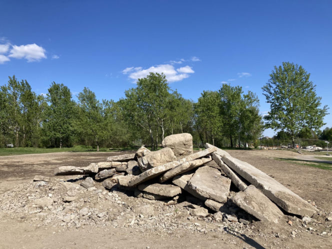 Artystyczna strefa gruzu