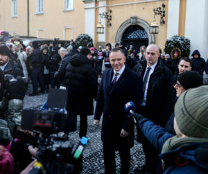 Karol Nawrocki wziął udział w Patriotycznej Pielgrzymce Kibiców na Jasnej Górze