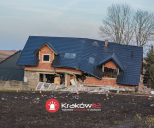 WYBUCH GAZU w Żydowie. RUNĄŁ strop domu 