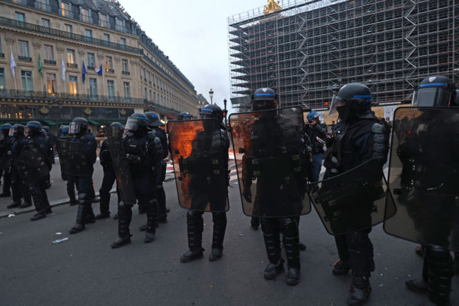 Protest we Francji