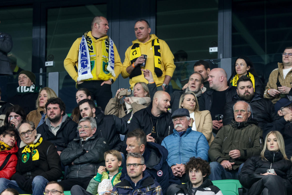 GKS Katowice - Górnik Zabrze: Zdjęcia kibiców z Derbów Śląska w ramach 23. kolejki PKO BP Ekstraklasy