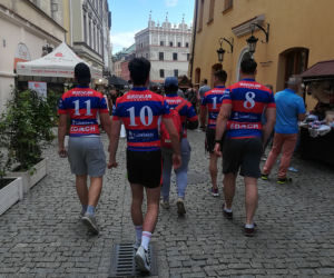  Lubelscy rugbiści rozdawali na Deptaku bilety na niedzielny mecz. Takiego wydarzenia jeszcze na klubowym stadionie nie było!