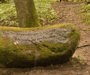 Pseudomegalityczny cmentarz Dohnów na Mazurach [GALERIA]