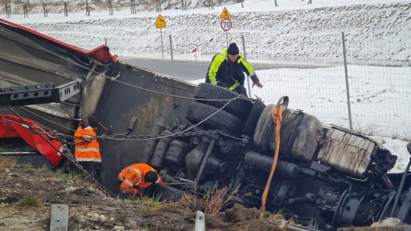 Groźna kolizja na S51