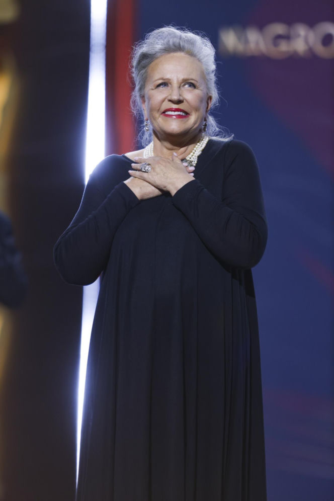 Magda Zawadzka, Anna Seniuk, Krystyna Janda na gali Orłów 2026