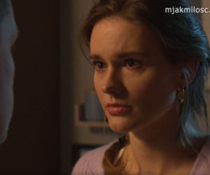 M jak miłość odc. 1665. Franka (Dominika Kachlik), Paweł (Rafał Mroczek)