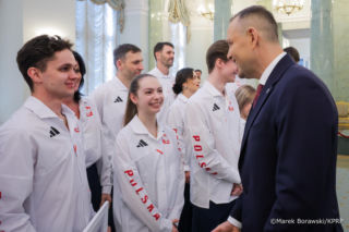 Semirunnij, Kurakowa i reszta olimpijczyków u Karola Nawrockiego