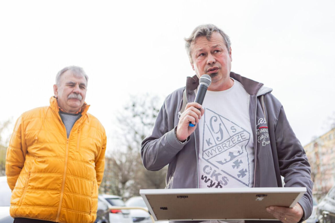 Mieszkańcy Przeróbki żegnają listonosza Grzegorza 