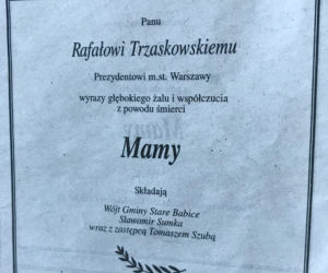 Trzaskowski nekrologi