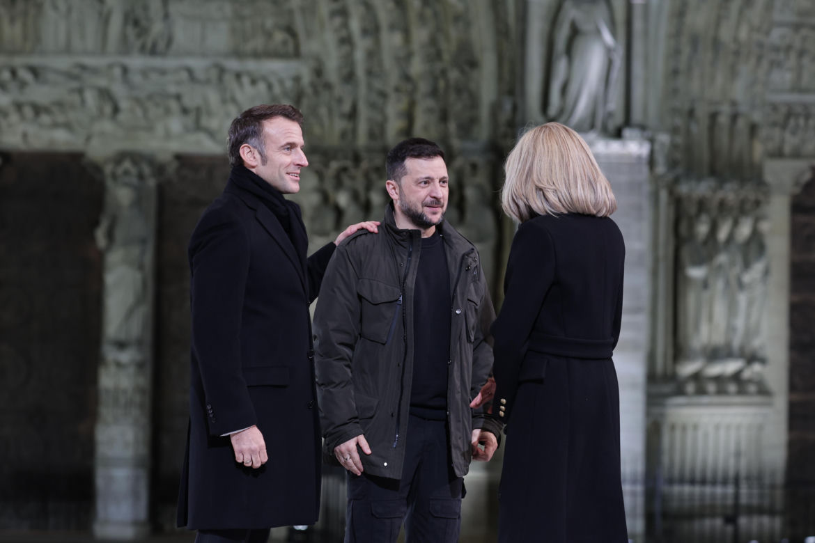 Paryż. Uroczyste otwarcie katedry Notre Dame