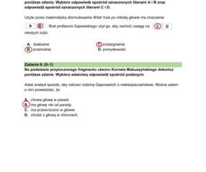 Próbny egzamin ósmoklasisty 2025: polski. Wszystkie odpowiedzi, zadania i rozwiązany arkusz CKE [12.01.2026]
