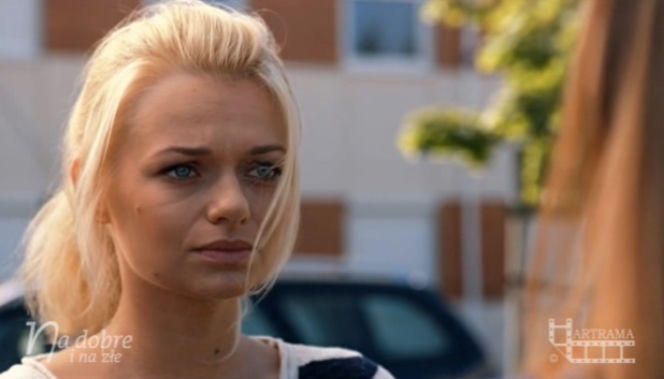 Na dobre i na złe odc. 543. Agata Woźnicka (Emilia Komarnicka)