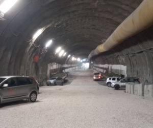 Drążenie tunelu na zakopiance