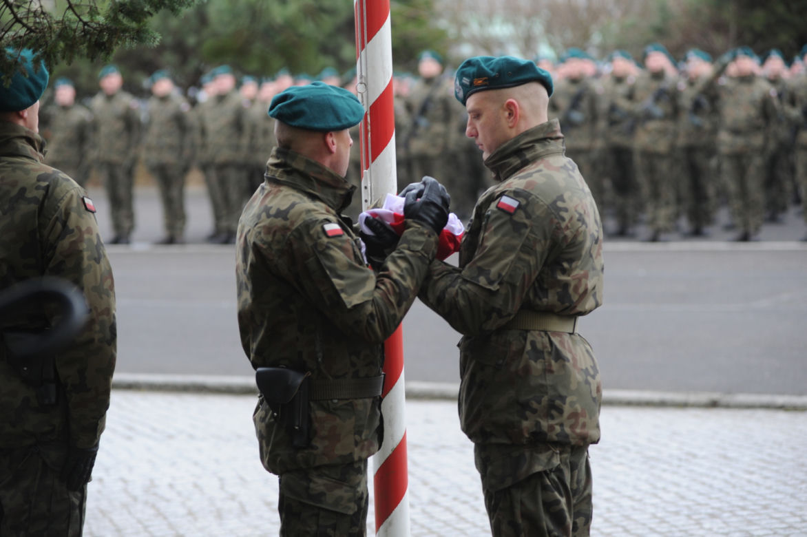 Ochotnicy złożyli przysięgę wojskową
