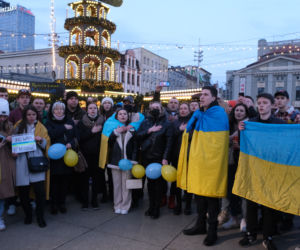  Wojna na Ukrainie. Protest w Katowicach [ZDJĘCIA]
