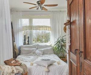 Sypialnia boho
