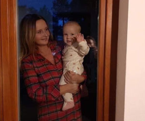 Tak Joanna Kurska z maleństwem przygotowuje się do świąt