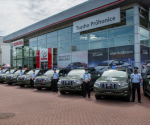 Toyoty Land Cruiser dla policji w Czechach