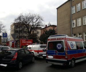 Ewakuacja w centrum miasta! Sześć osób zostało poszkodowanych
