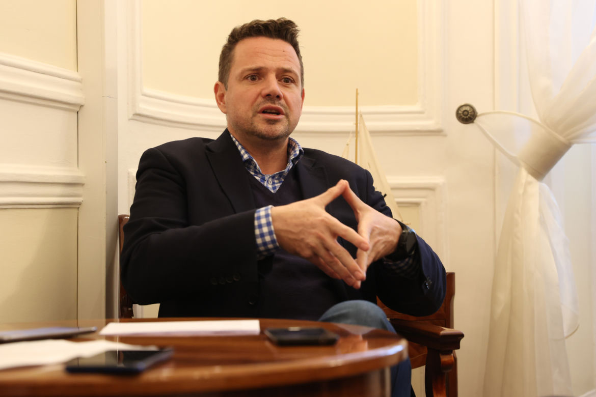 Prezydent chce, by symbolem jego prezydentury stały się zmiany w centrum Warszawy