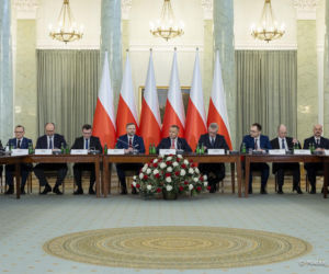 Politycy zjechali do Pałacu Prezydenckiego na Radę Bezpieczeństwa Narodowego