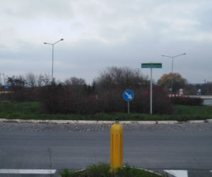 Ulica Szafera w przeddzień rozpoczęcia przebudowy