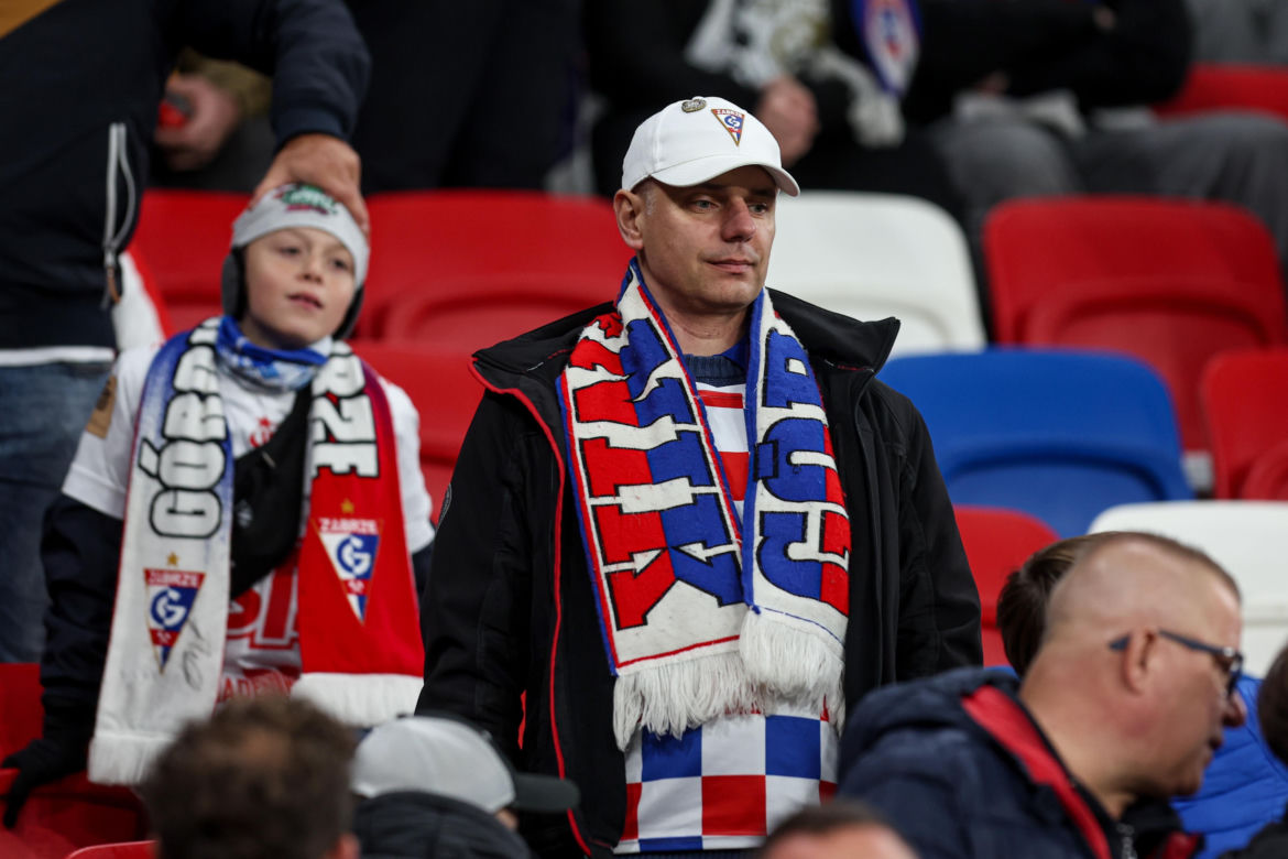 Górnik Zabrze - Legia Warszawa: Zdjęcia kibiców i zawodników z hitu 13. kolejki PKO BP Ekstraklasy