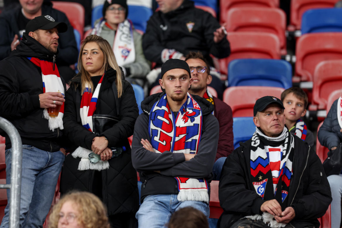 Górnik Zabrze - Legia Warszawa: Zdjęcia kibiców i zawodników z hitu 13. kolejki PKO BP Ekstraklasy