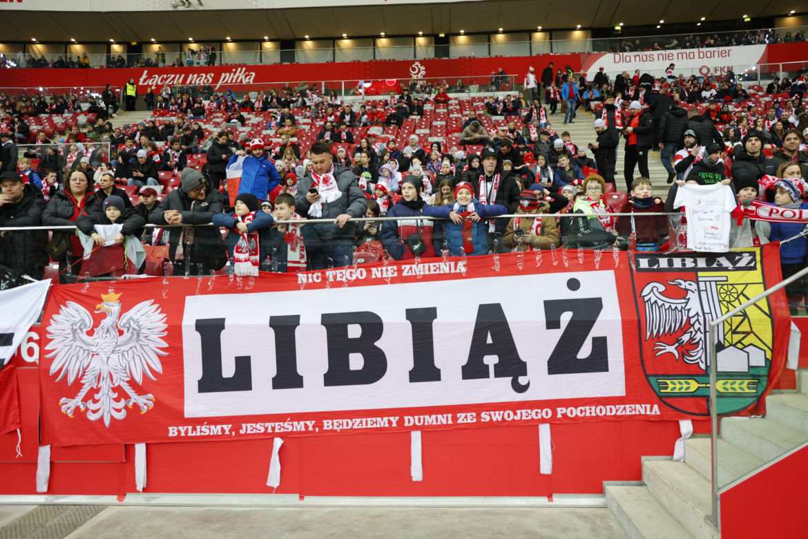 Kibice na meczu Polska - Estonia. Zdjęcia z trybun [21.03.2024]