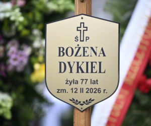 Bożena Dykiel spoczęła na Powązkach Wojskowych