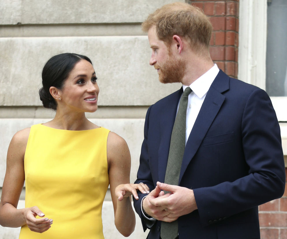 Meghan Markle i książę  Harry zaliczyli wpadkę