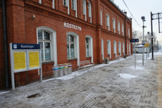 Sparaliżowany ruch pociągów na stacji w Kostrzynie