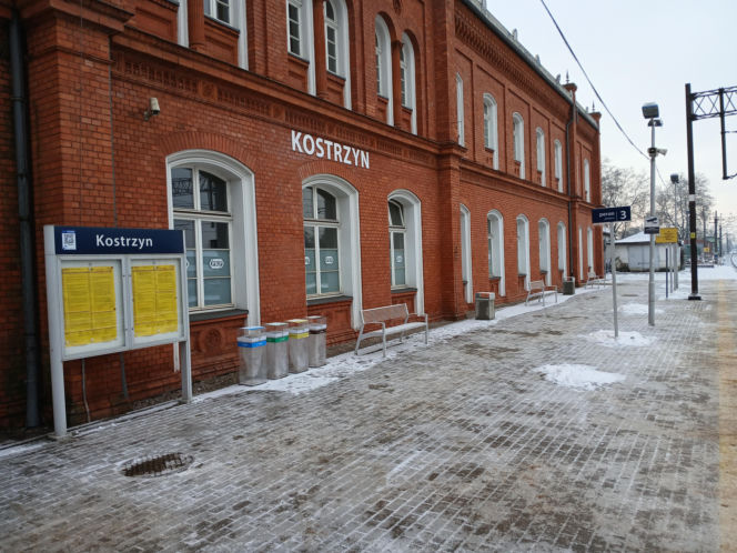 Sparaliżowany ruch pociągów na stacji w Kostrzynie