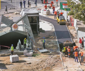 Metro gotowe, ulice rozkopane