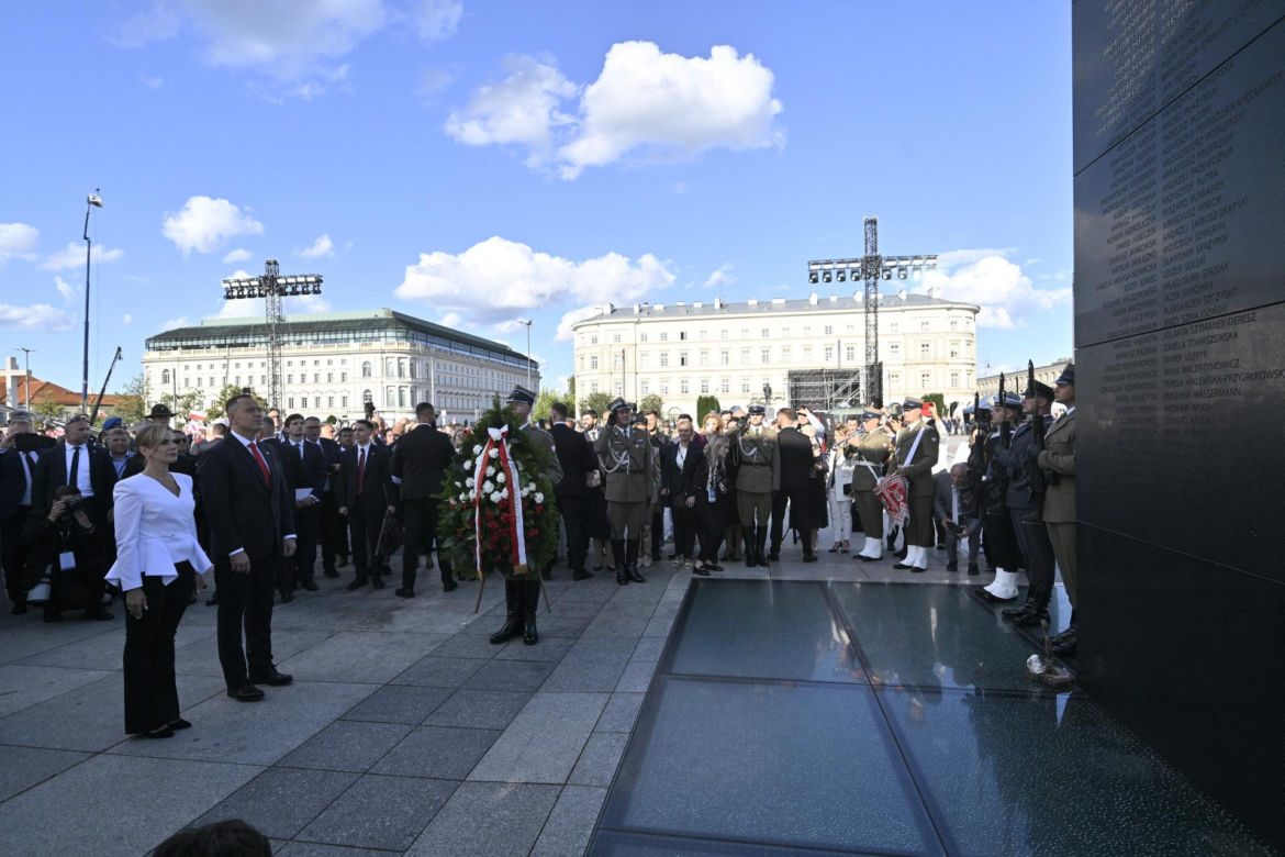  Uroczystości przejęcia zwierzchnictwa nad Siłami Zbrojnymi RP przez prezydenta Karola Nawrockiego
