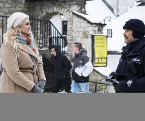 W rytmie serca 2 odcinek 5 (odc. 18). Szarek (Dariusz Toczek), Ewa (Elżbieta Romanowska)