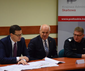 Mateusz Morawiecki w woj. podlaskim