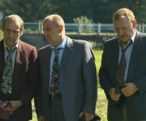RANCZO 7 sezon. Myćko (Tomasz Sapryk), Wargacz (Sławomir Orzechowski), Solejuk (Sylwester Maciejewski)