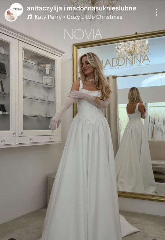 Ślub Anity i Adriana ze "ŚOPW" tuż-tuż. Panna młoda pokazała suknie ślubne
