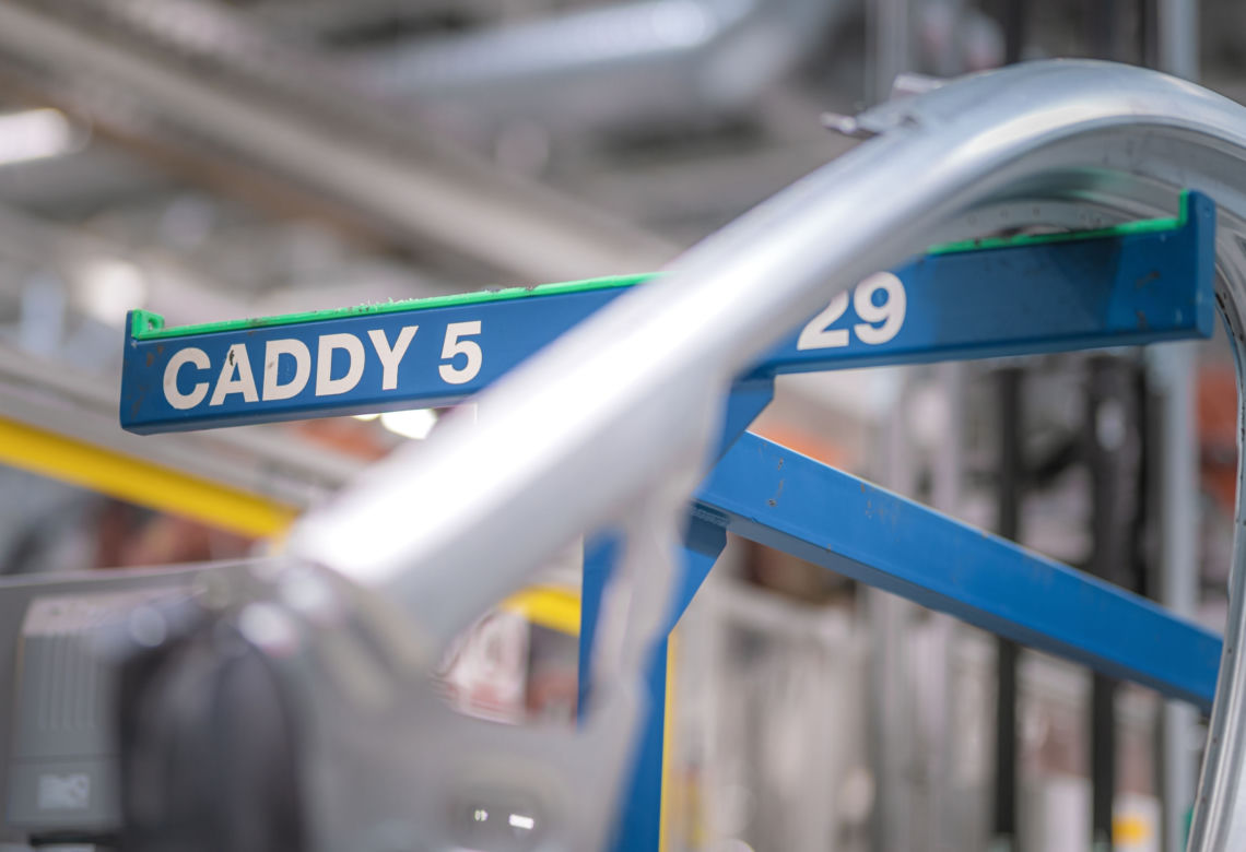 Volkswagen Caddy piątej generacji z zakładów Volkswagen Poznań