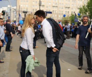 Joanna Schmidt i Ryszard Petru 
