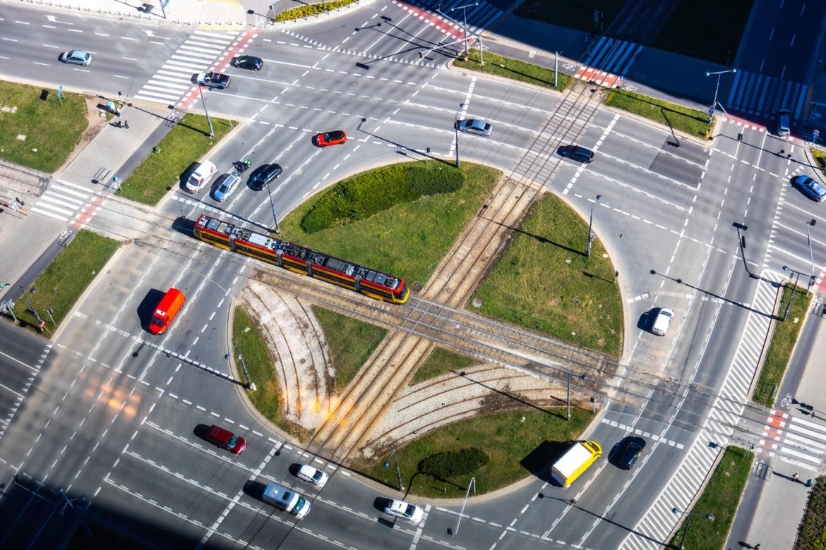 Niezwykła panorama Warszawy ze szczytu Skylinera!