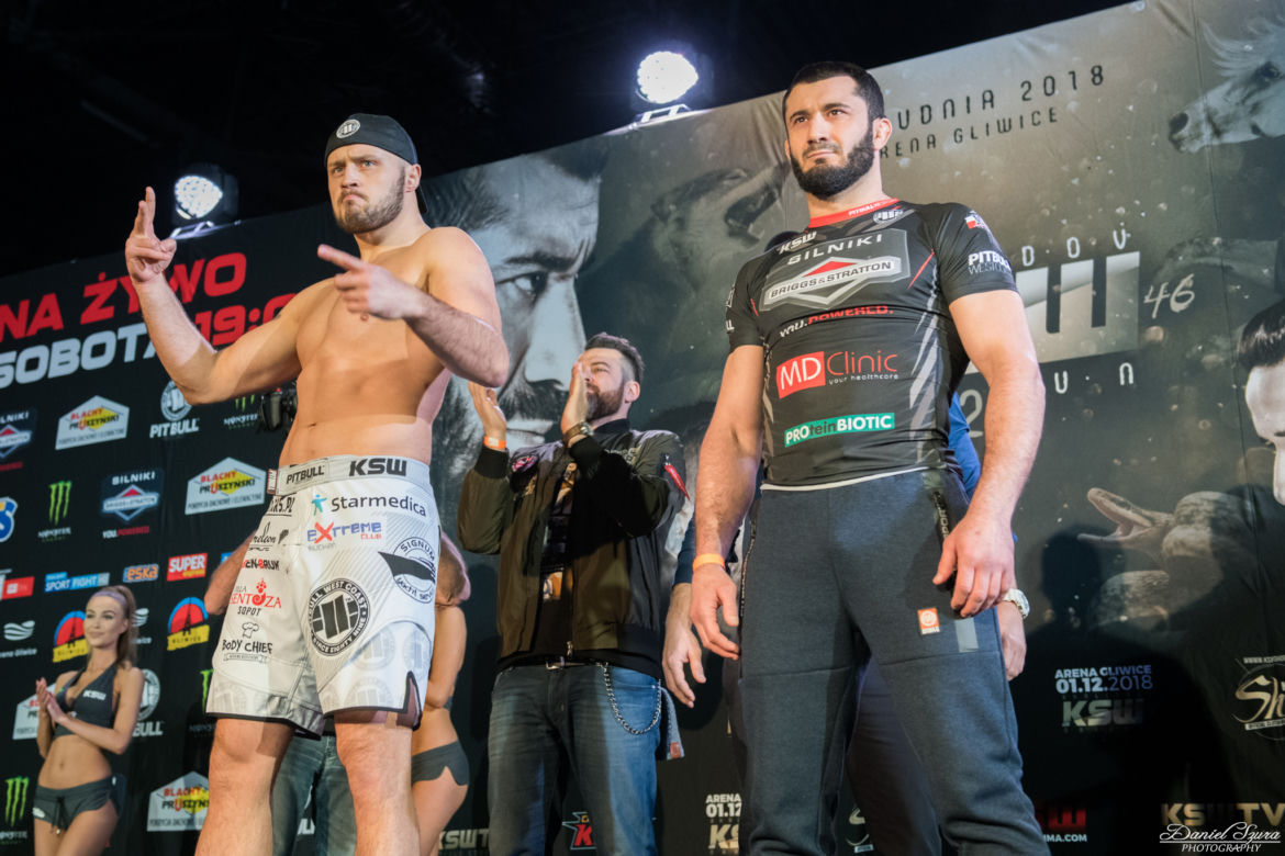 KSW 46 - ważenie przed galą w Gliwicach