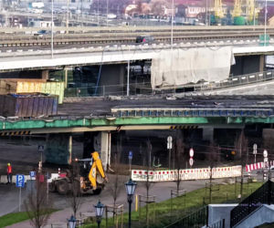 Rozpoczęła się rozbiórka łącznic Trasy Zamkowej