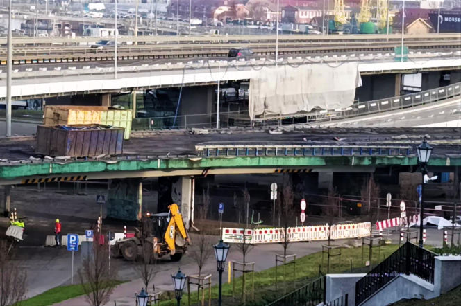 Rozpoczęła się rozbiórka łącznic Trasy Zamkowej