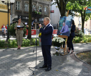 Skwer Pawła Bogdana Adamowicza. Były prezydent Gdańska został patronem skweru w centrum Białegostoku