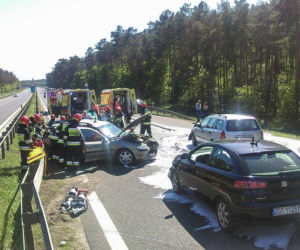 Wypadek w podbydgoskim Stryszku [ZDJĘCIA]