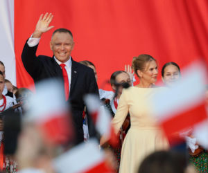 Marta Nawrocka na rocznicy zaprzysiężenia męża