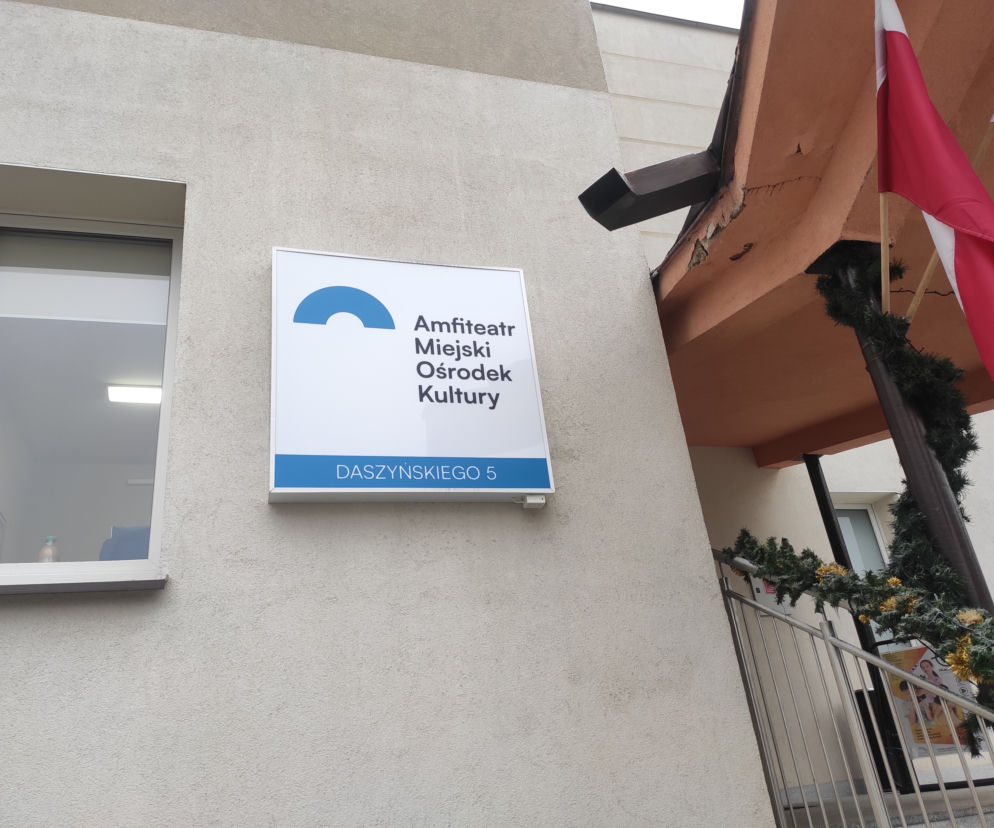 Nowe logo Miejskiego Ośrodka Kultury Amfiteatr w Radomiu